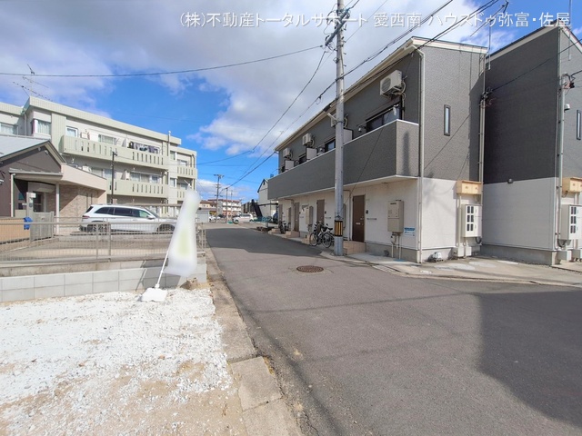 愛知県海部郡蟹江町富吉1丁目の新築戸建て更地・土地写真 2026年2月8日撮影