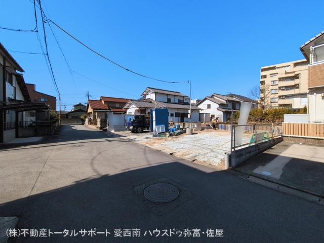 愛知県海部郡蟹江町富吉1丁目の新築戸建て基礎写真 2026年3月4日撮影