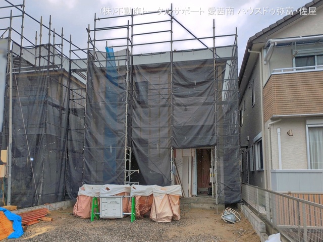 愛知県海部郡蟹江町富吉１丁目の新築戸建てシート写真 2026年3月31日撮影