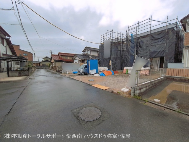 愛知県海部郡蟹江町富吉１丁目の新築戸建てシート写真 2026年3月31日撮影