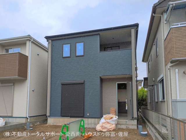 愛知県海部郡蟹江町富吉１丁目の新築戸建て外構写真 2026年4月22日撮影