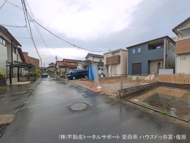 愛知県海部郡蟹江町富吉１丁目の新築戸建て外構写真 2026年4月22日撮影