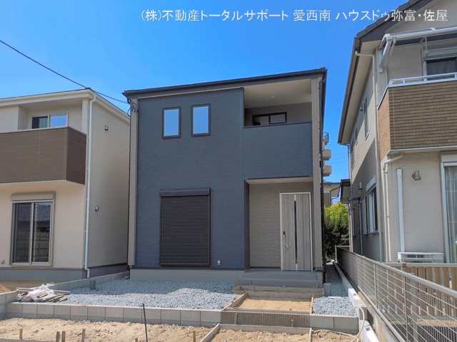 愛知県海部郡蟹江町富吉１丁目の新築戸建て外構写真 2026年5月18日撮影