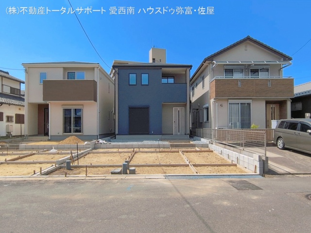 愛知県海部郡蟹江町富吉１丁目の新築戸建て外構写真 2026年5月18日撮影