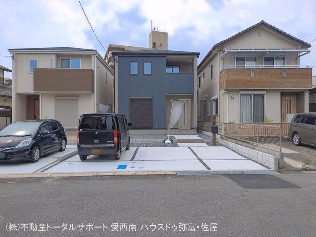 愛知県海部郡蟹江町富吉１丁目の新築戸建て完成写真 2026年6月15日撮影