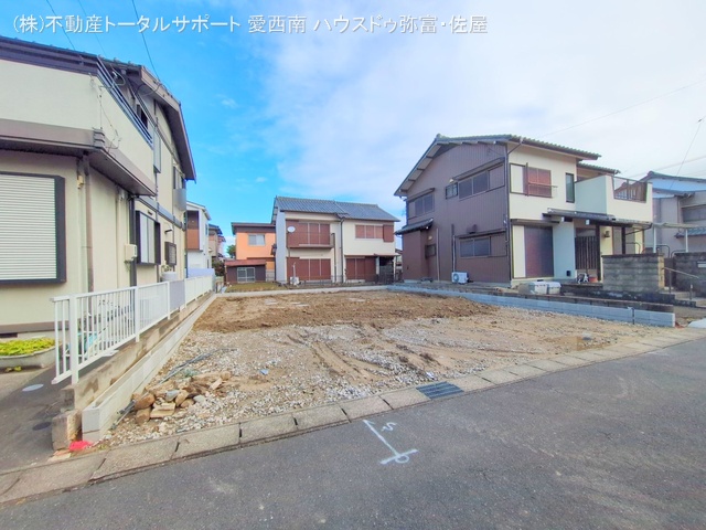 愛知県愛西市北一色町北田面の新築戸建て更地・土地写真 2025年12月25日撮影