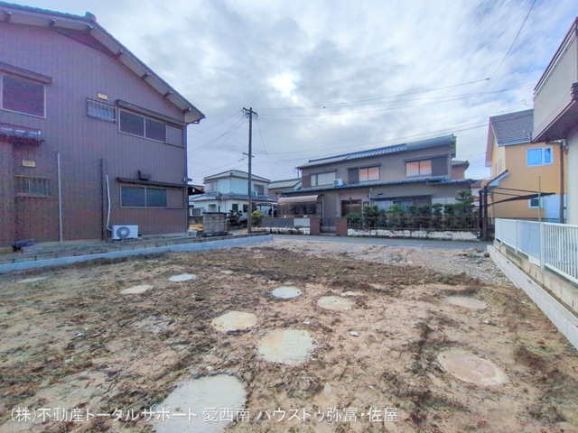 愛知県愛西市北一色町北田面の新築戸建て更地・土地写真 2025年12月25日撮影