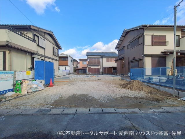 愛知県愛西市北一色町北田面の新築戸建て基礎写真 2026年1月22日撮影