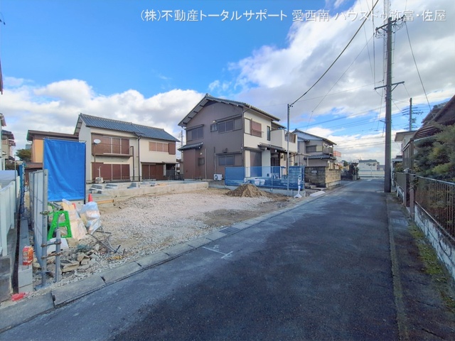 愛知県愛西市北一色町北田面の新築戸建て基礎写真 2026年1月22日撮影