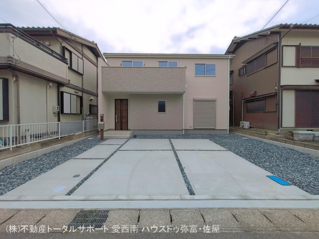 愛知県愛西市北一色町北田面の新築戸建て完成写真 2026年4月21日撮影