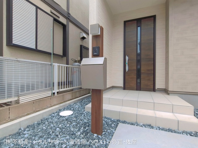 愛知県愛西市北一色町北田面の新築戸建て完成写真 2026年4月21日撮影