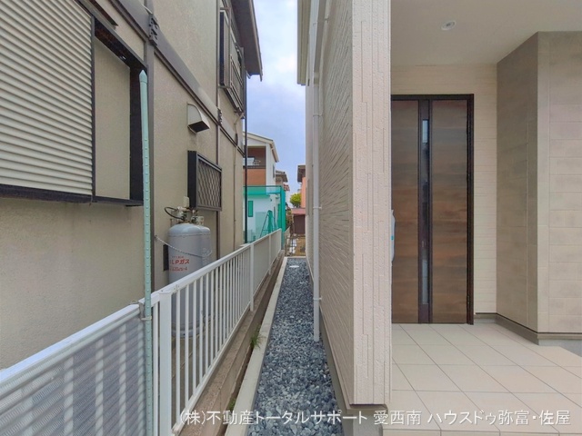 愛知県愛西市北一色町北田面の新築戸建て完成写真 2026年4月21日撮影