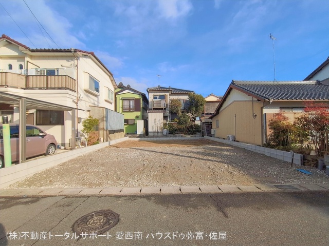 愛知県愛西市西保町西川原の新築戸建て更地・土地写真 2026年1月5日撮影