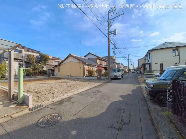 愛知県愛西市西保町西川原の新築戸建て更地・土地写真 2026年1月5日撮影