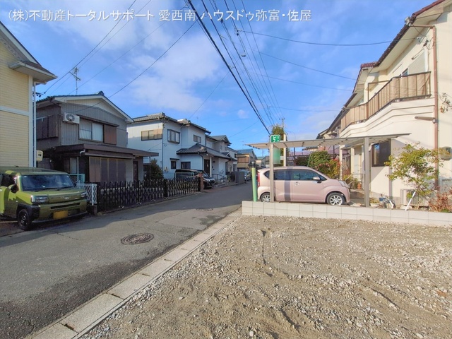 愛知県愛西市西保町西川原の新築戸建て更地・土地写真 2026年1月5日撮影