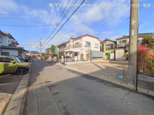 愛知県愛西市西保町西川原の新築戸建て更地・土地写真 2026年1月5日撮影