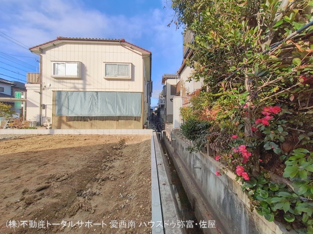 愛知県愛西市西保町西川原の新築戸建て更地・土地写真 2026年1月5日撮影