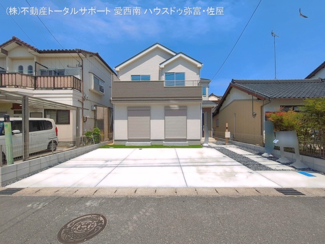 愛知県愛西市西保町西川原の新築戸建て完成写真 2026年4月27日撮影