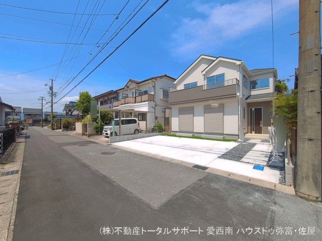愛知県愛西市西保町西川原の新築戸建て完成写真 2026年4月27日撮影