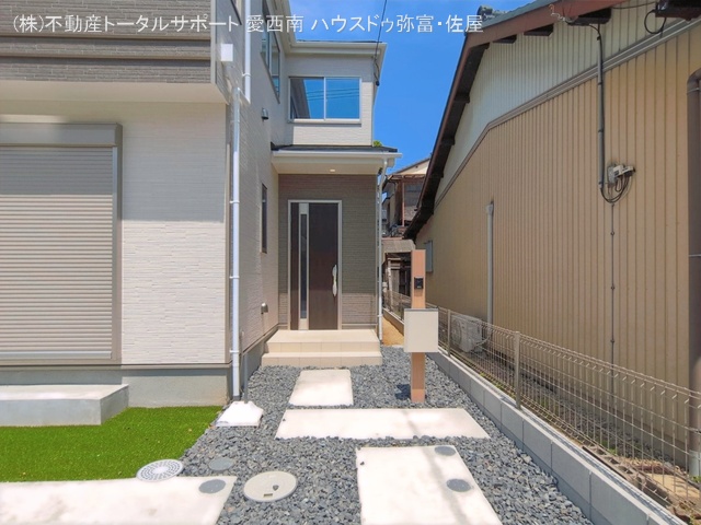愛知県愛西市西保町西川原の新築戸建て完成写真 2026年4月27日撮影