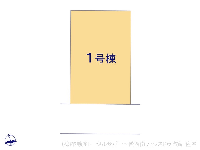 愛知県愛西市西保町西川原の新築戸建て全体区画図 ※図面と異なる場合は現況を優先