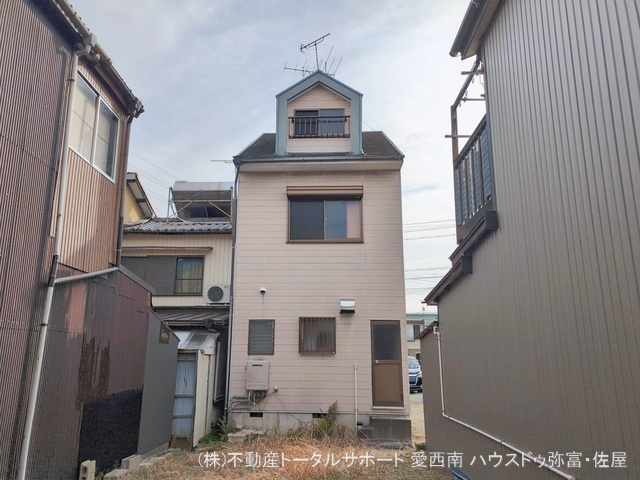 愛知県海部郡蟹江町大字西之森字硴場の中古戸建て完成写真 2026年1月25日撮影