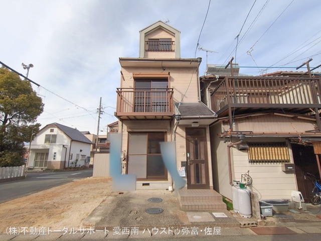 愛知県海部郡蟹江町大字西之森字硴場の中古戸建て完成写真 2026年1月25日撮影