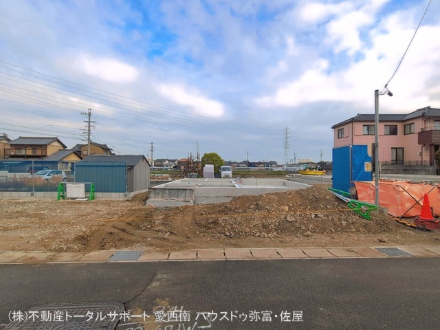 愛知県津島市大字日光字東浦の新築戸建て基礎写真 2026年3月22日撮影