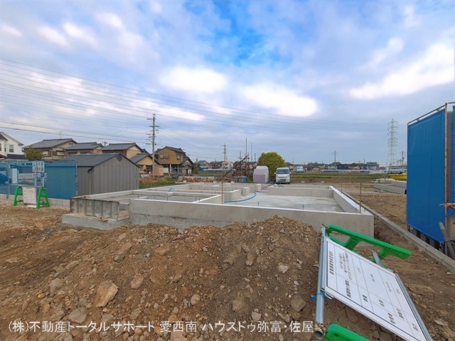 愛知県津島市大字日光字東浦の新築戸建て基礎写真 2026年3月22日撮影