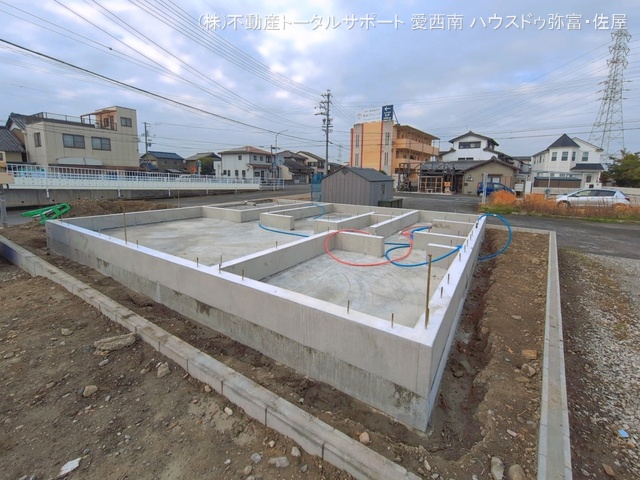 愛知県津島市大字日光字東浦の新築戸建て基礎写真 2026年3月22日撮影