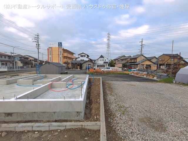 愛知県津島市大字日光字東浦の新築戸建て基礎写真 2026年3月22日撮影