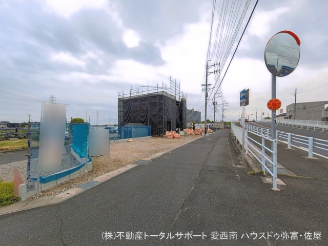 愛知県津島市大字日光字東浦の新築戸建てシート写真 2026年4月29日撮影