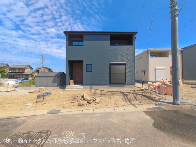 愛知県津島市大字日光字東浦の新築戸建て外構写真 2026年5月19日撮影
