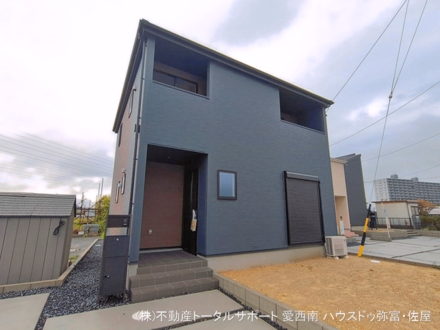 愛知県津島市大字日光字東浦の新築戸建て外構写真 2026年6月25日撮影