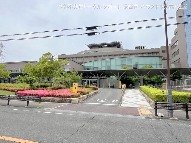 津島市民病院　距離1620m