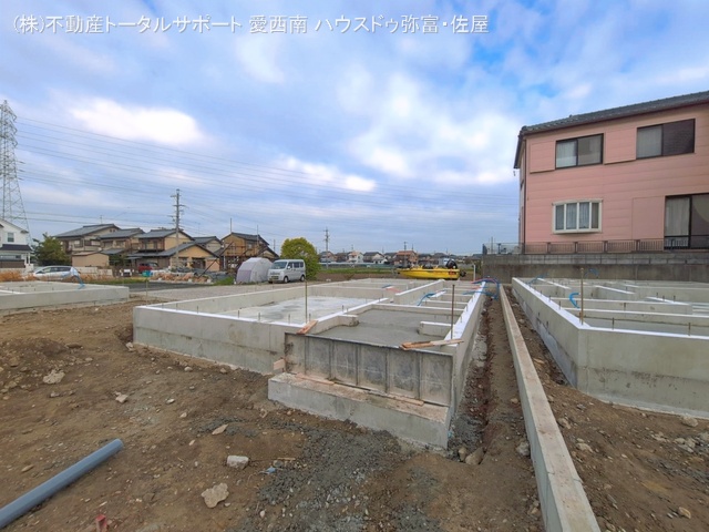 愛知県津島市大字日光字東浦の新築戸建て基礎写真 2026年3月22日撮影