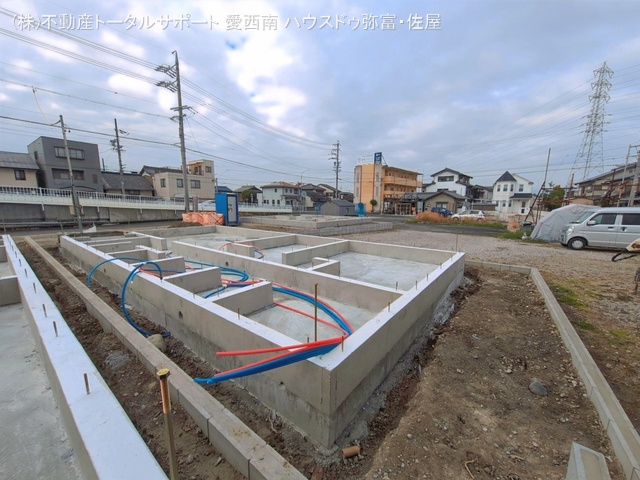 愛知県津島市大字日光字東浦の新築戸建て基礎写真 2026年3月22日撮影