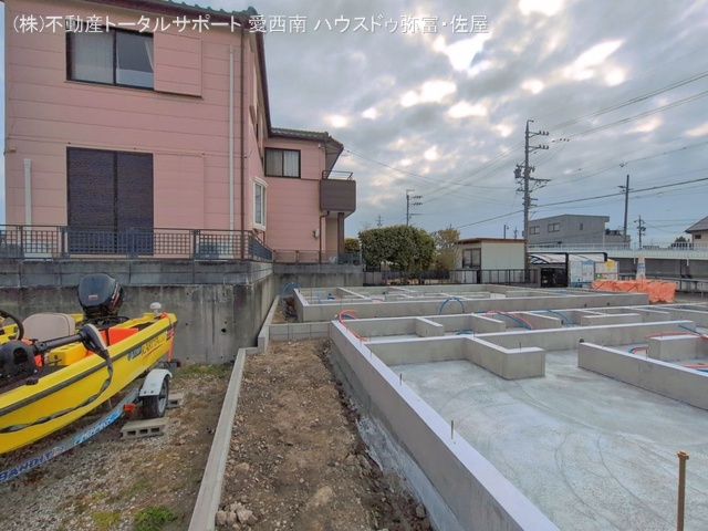 愛知県津島市大字日光字東浦の新築戸建て基礎写真 2026年3月22日撮影