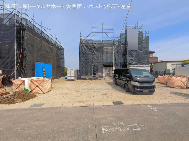 愛知県津島市大字日光字東浦の新築戸建てシート写真 2026年4月8日撮影