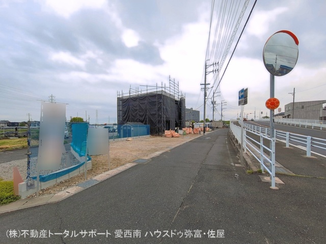 愛知県津島市大字日光字東浦の新築戸建てシート写真 2026年4月29日撮影