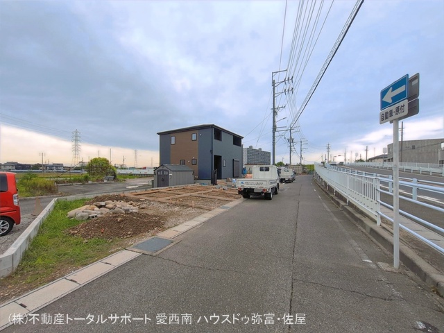 愛知県津島市大字日光字東浦の新築戸建て外構写真 2026年6月8日撮影
