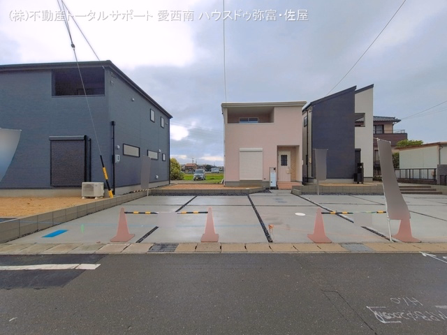 愛知県津島市大字日光字東浦の新築戸建て外構写真 2026年6月25日撮影