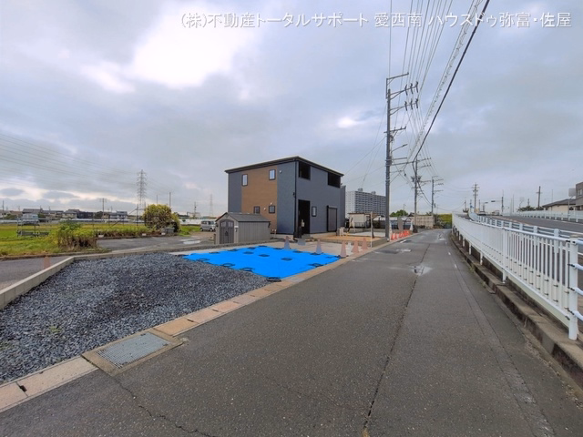 愛知県津島市大字日光字東浦の新築戸建て外構写真 2026年6月25日撮影