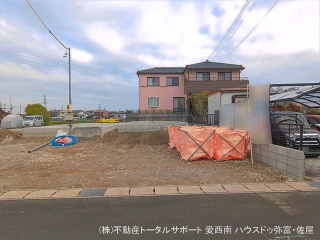 愛知県津島市大字日光字東浦の新築戸建て基礎写真 2026年3月22日撮影