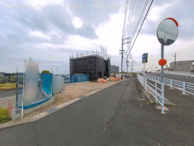 愛知県津島市大字日光字東浦の新築戸建てシート写真 2026年4月29日撮影