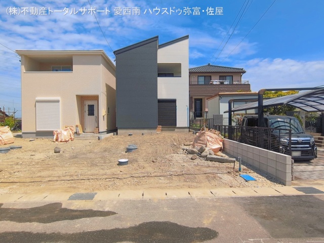 愛知県津島市大字日光字東浦の新築戸建て外構写真 2026年5月19日撮影