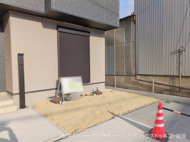 愛知県海部郡蟹江町学戸１丁目の新築戸建て完成写真 2026年2月5日撮影