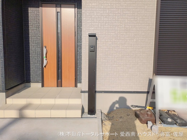 愛知県海部郡蟹江町学戸１丁目の新築戸建て完成写真 2026年2月5日撮影