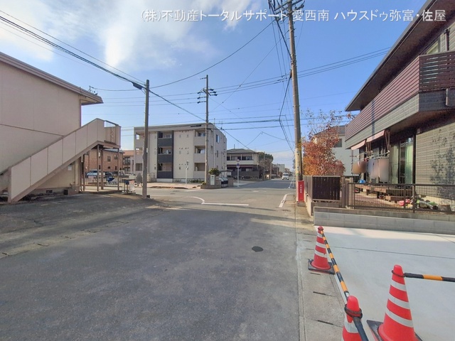 愛知県海部郡蟹江町学戸１丁目の新築戸建て完成写真 2026年2月5日撮影