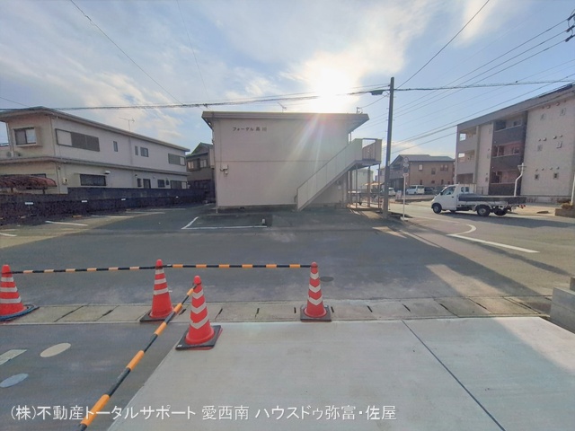 愛知県海部郡蟹江町学戸１丁目の新築戸建て完成写真 2026年2月5日撮影